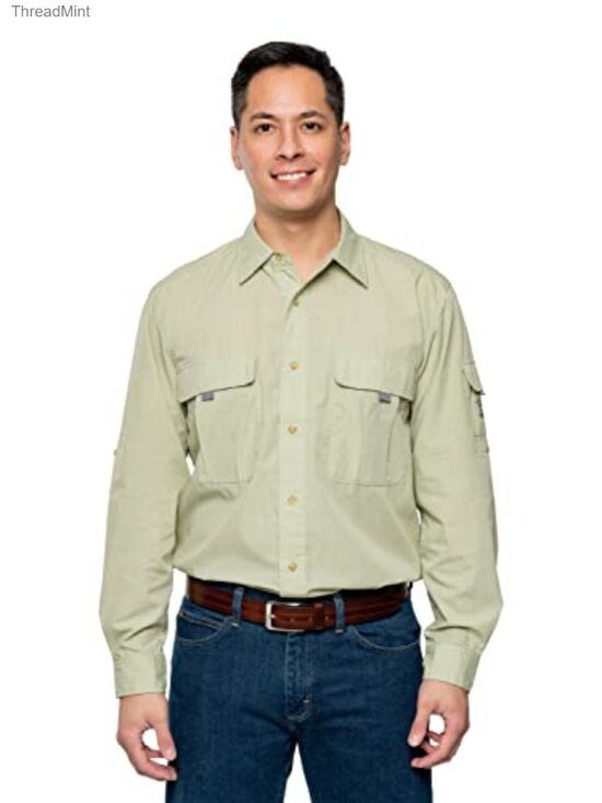 Other - Men's Long Sleeve Field Shirt UPF 30+ Insect Repellent Outdoor